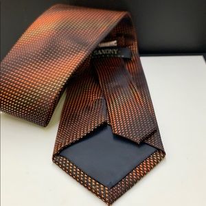 Saxony collection 100% silk tie